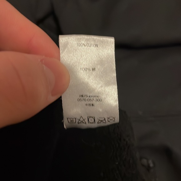 Supreme Big Logo Hooded Sweatshirt ‘Black’ - Picture 8 of 8